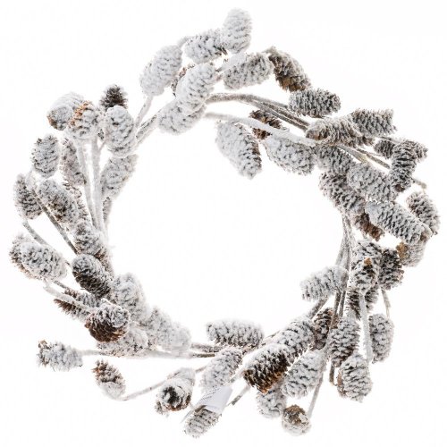 Vian.veniec šišky zasnežený 20cm