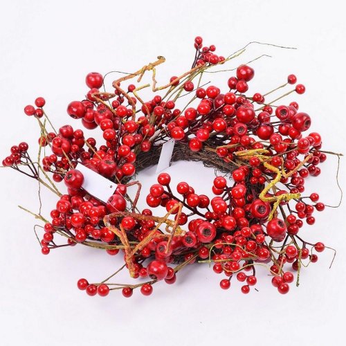 Veniec bobuľe červ.