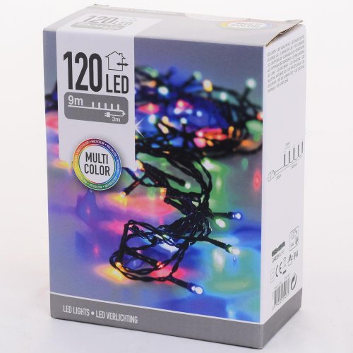 Led svetielka /120/ multi,ind/out - Vianočné osvetlenie