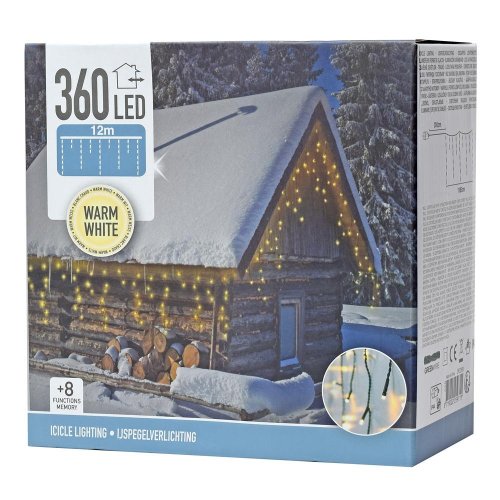 Led svetielka dážď /360/ ww,ind/out,funk8