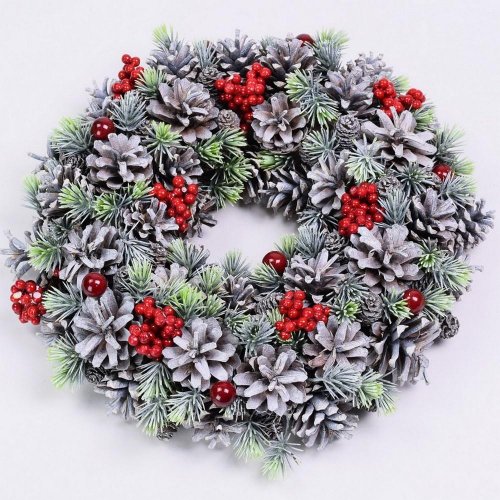 Veniec šiška+bobule 30x8cm