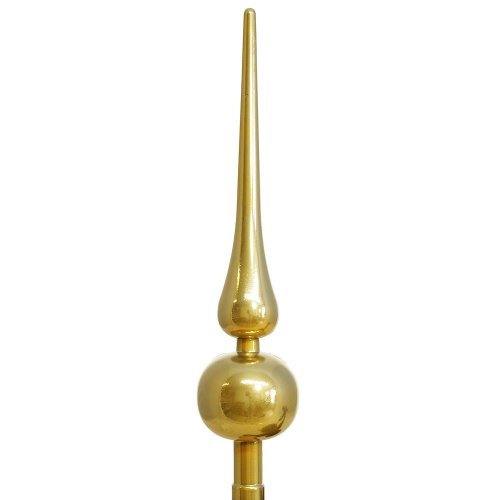25fl2468/f001 špic vian.30cm zlatý - Vianočné dekorácie a ozdoby