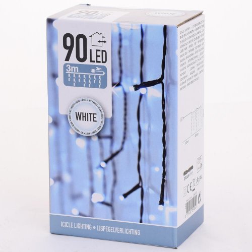 Led cencúle /90/ w,int/out - Vianočné osvetlenie