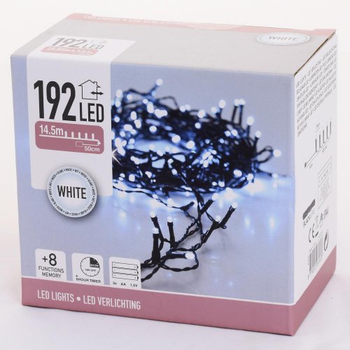 Led svet/192/ w,ind/out,timer,bat,funk8 - Vianočné osvetlenie