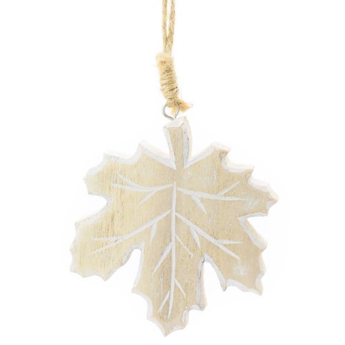 Záves list javor 9,5x10,5x1,5cm