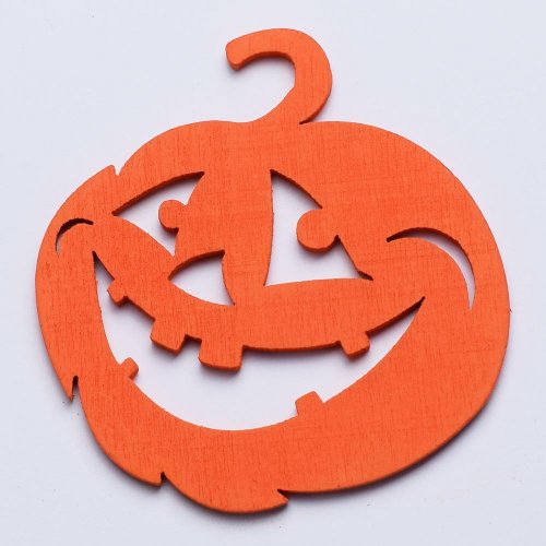 Výrez tekvice s/10 6cm oranž
