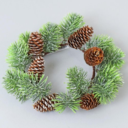 Veniec čečina+šišky 12/20cm