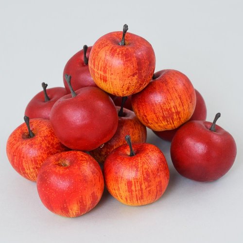 Jablká v sieťke 5cm s/12 - Jesenné dekorácie