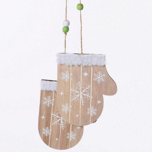 Drevené rukavice natur 48x11x1