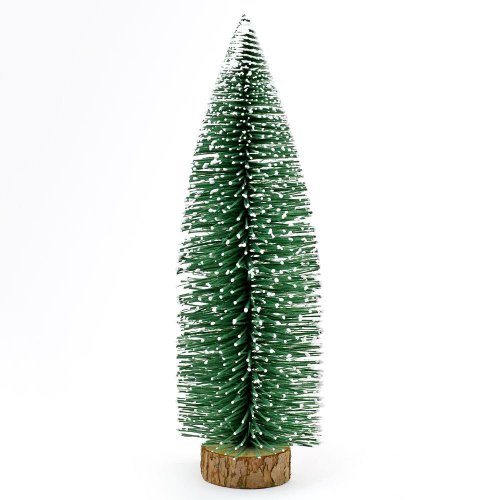 Vian.stromček zel.na pni velvet 45cm