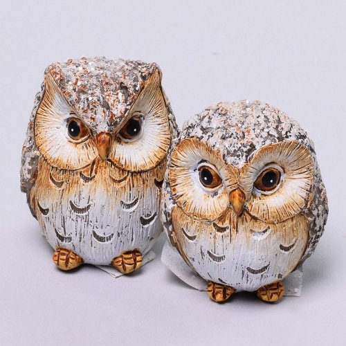 Sova mix2 4,5x4x5cm polyres