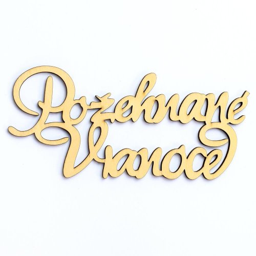 Výrez-požehnané vianoce natur 15cm s/4