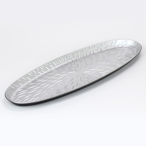 Podložka oval strieborná 50cm acx400070