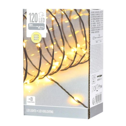Led lights 120led extra w w