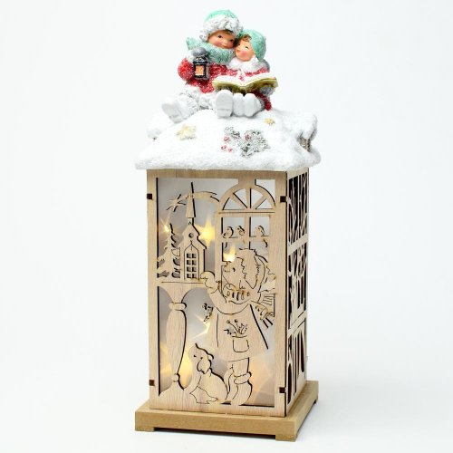 Lampáš led deti s knihou 34cm