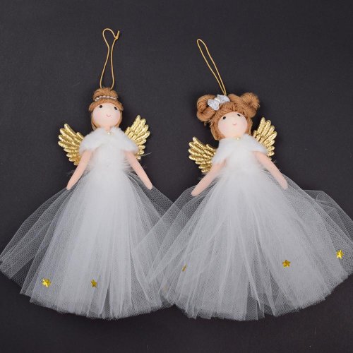 Víla záves látka  mix 21cm