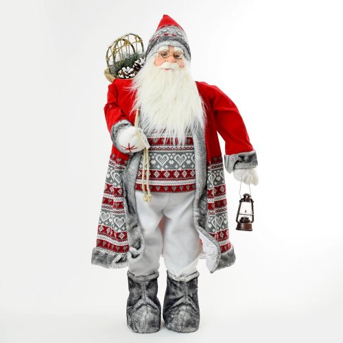 Santa látka čer. 90cm - Vianočné dekorácie