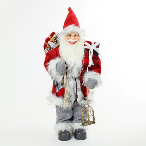 Santa látka čer.60cm - Vianočné dekorácie