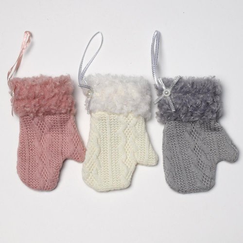 Ponožka záves látka mix3 17cm