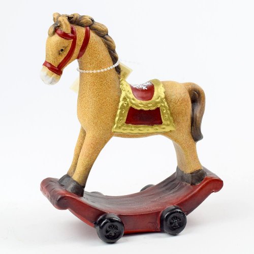 Koník hojdací kolieska ker.16*8*19.5