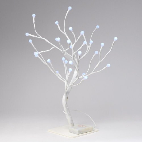 Strom cold led žiarovky biely 30cm - Vianočné osvetlenie