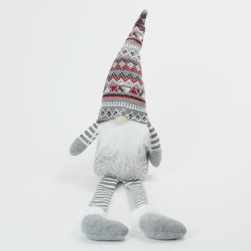 Škriatok látka sivý 17*10*67