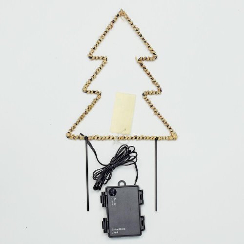 Zápich strom led kov 17,5x30,5cm - Vianočné osvetlenie