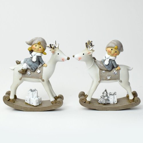 Deti na sobovi 12x3,8x14cm mix 2