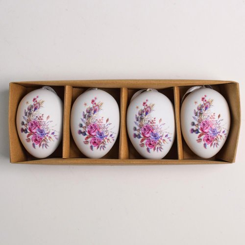 Záves vajíčka plast s/4 6cm