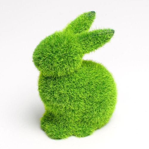 Zajac machový ker. 8.2x5.5x11 - Veľkonočné ozdoby