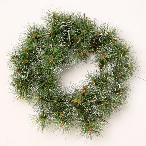 Veniec glendon zelený tipy 52 - d35cm