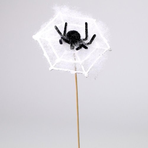 Zápich halloween pavúk s pavučinou