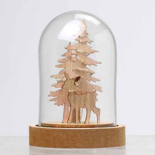 Kupola domček led 12cm mix4