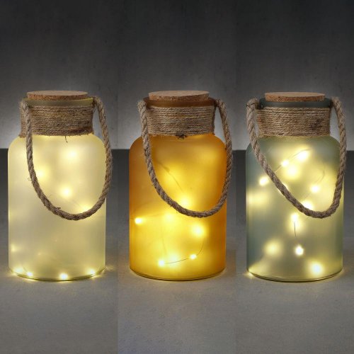 Fľaša 3 rozmanitá 25 led bat