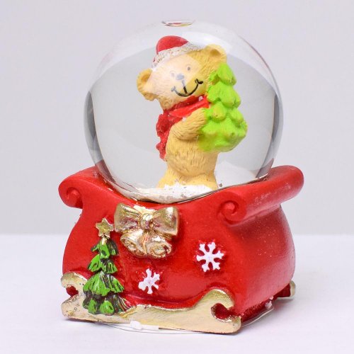 Tažítko s vianočnou postavičkou 6cm 4ass - Vianočné dekorácie