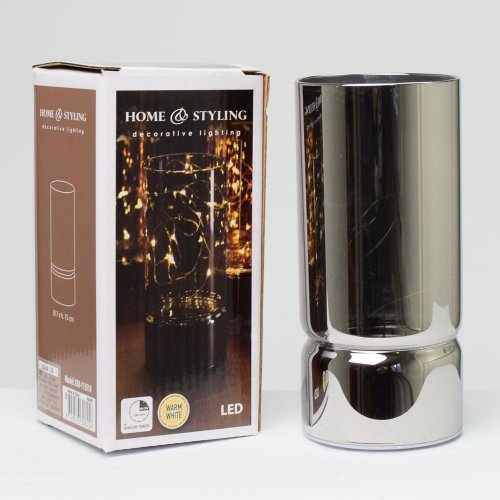 Valec sklenený ww led 15cm 2ass