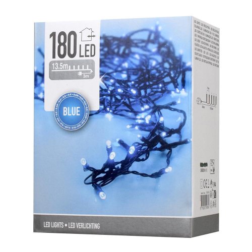 Led reťaz vian. 180 modrá /ax8402530