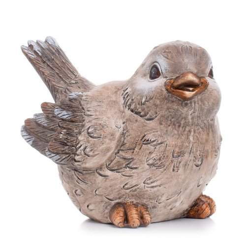 Vtáčik hnedý poly 13*9.5*10