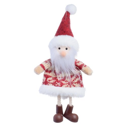 Záves santa červ textil 17cm