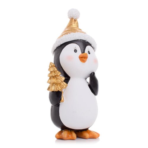 Tučniačik so stromčekom bie/čie/zl poly 8*5*18