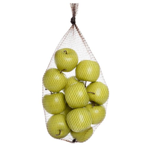 Sieťka jablká zelené malé s/12 6cm
