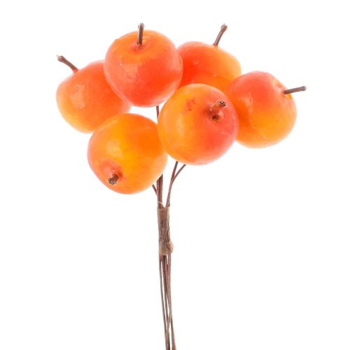 Vian. zväzok oranž-žlté jabĺčka 2,5*2cm