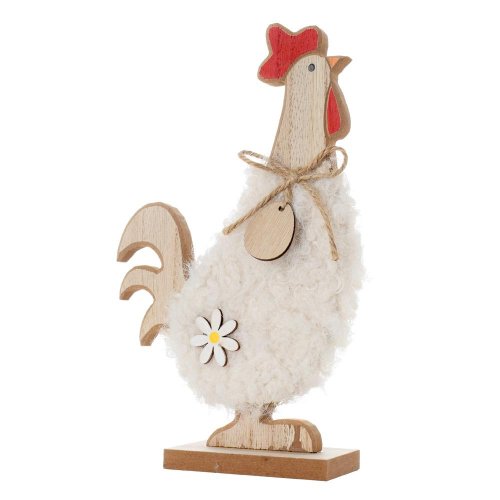 Kohútik nat/čer/bie drevo 10*4,5*17cm