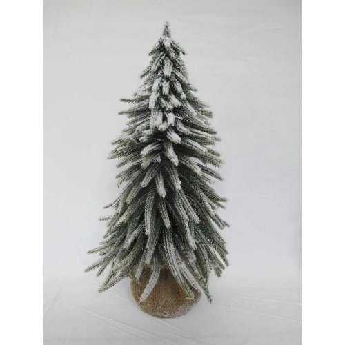 Umelý stromček v jute osnež.43cm