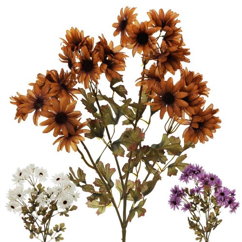 Kytica margarétka mix 3 farby  80cm