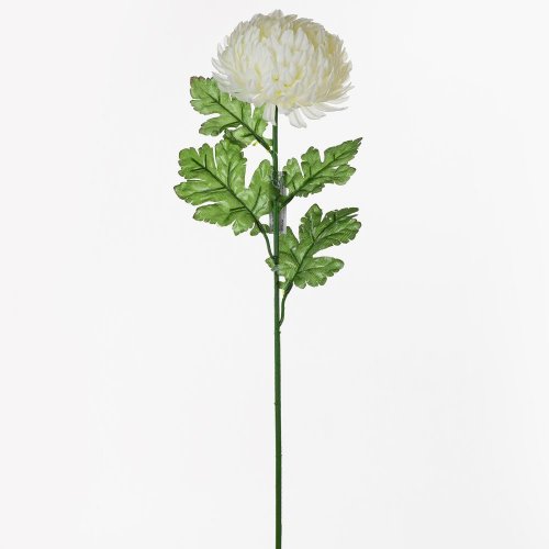 Ks chryzantéma 66cm biela - Umelé kvety
