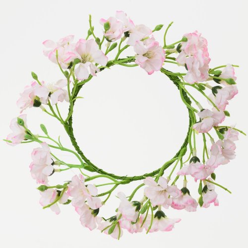 Veniec  jabloň.kvet bielo-ruž. 14cm