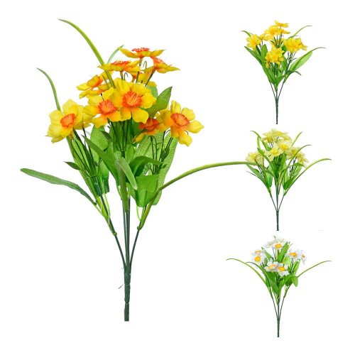 Kytica narcis x5 mix 4farieb