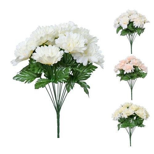 Kytica chrzyantéma 4f 40cm - Umelé kvety