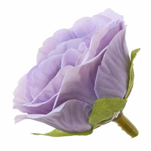 Hlava ruža fialová p:4cm bal:100ks